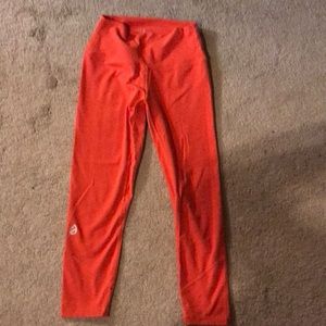 Ptula leggings. 3/4 length, Orange
